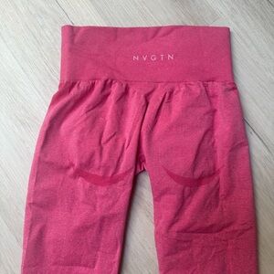 NVGTN - hot pink contour leggings